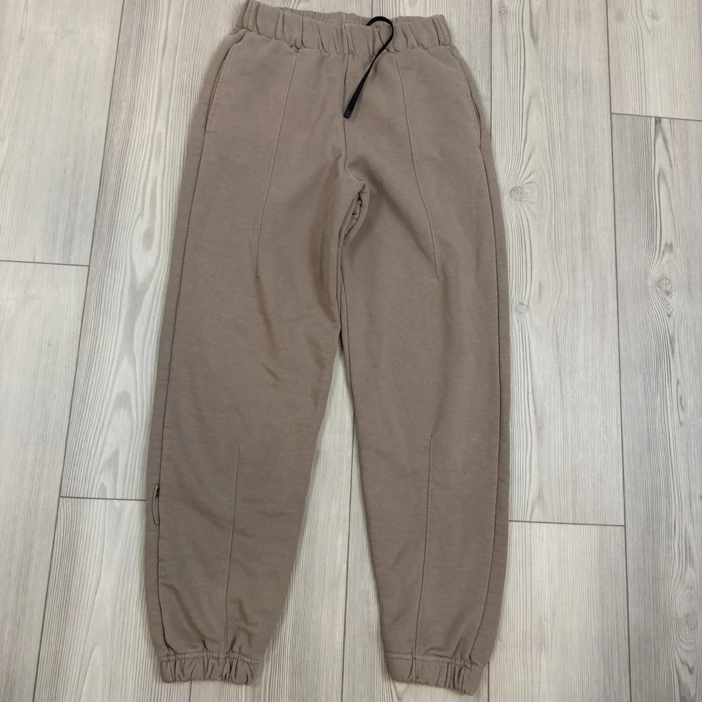 On Cloud Club Pants Sweatpants Taupe Brown LOOSE‎ FIT Size XS Retail $99